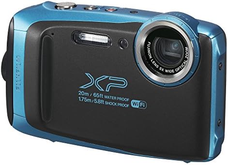Fujifilm FinePix XP120 - Синьо небе Водоустойчив цифров фотоапарат FinePix XP130, 2,78 x 4,34x 1,26, синьо