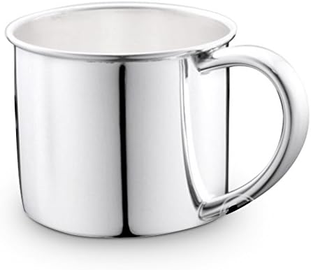 Проста детска чаша Cunill Silver на Сребърна чиния Голям Размер