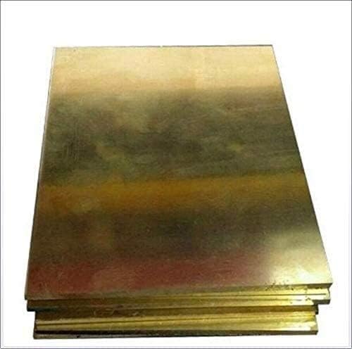 NIANXINN Метална Тонколистовая фолио табела Мед метален лист Фолио плоча 4 мм x 200 X 200 мм Нарязани листове
