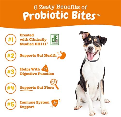 Пробиотици за кучета Пробиотици за чревната флора, здравето на храносмилателната система + или Дъвчете Какашки