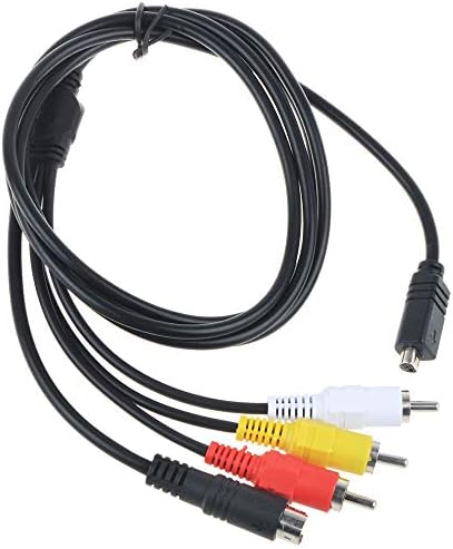 кабел kybate 5ft AV A/V Аудио и Видео, TV-Out Кабел Кабел за Sony Handycam DCR-HC94 DCR-SR37/e