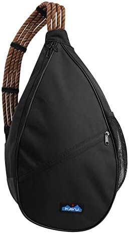 Чанта-прашка за раницата KAVU Paxton Pack На Въже - Черно jet black