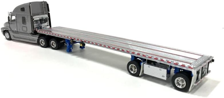 Нож за камион Freightliner Century с борда на ремарке East - Сив Лимитированная серия, Предварително Изработени модел камион,