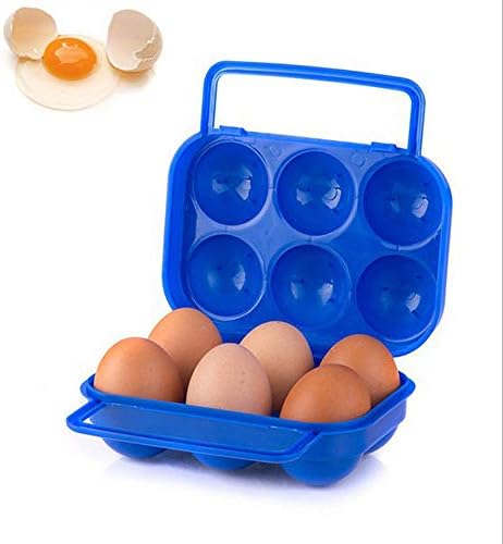 Контейнер Яйце Пластмасови Яйца Преносим Калъф Притежателя Сгъваем 6 Писалка За Съхранение на Скоростната Кухня, Трапезария