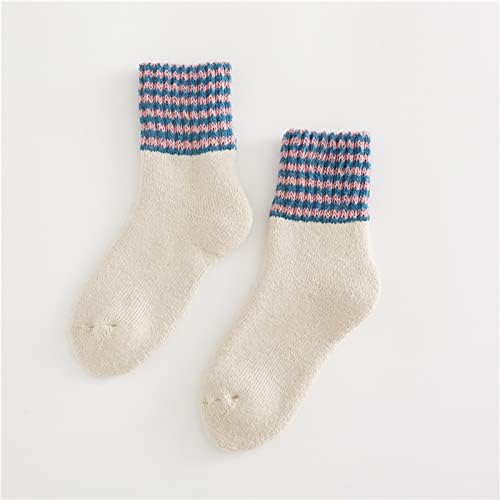2020 Нови Зимни Топли Шарени Домашни Вълнени Чорапи За Жените, Чорапи, Ново, Подарък
