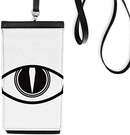 Черно Украса Векторен Модел На Очите Телефон В Чантата Си Чантата Виси Мобилен Калъф Черен Джоба