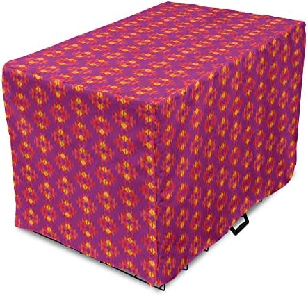 Закопчалка Етническа капак за кутия за кучета, Модел в стил бохо с Цветни Градиентными Триъгълни форми, Цени