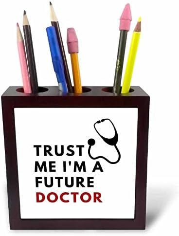 3. Начертайте прост текст на книгата Повярвай ми, аз съм бъдещ лекар - Държатели за писалки на плочки (ph-369238-1)