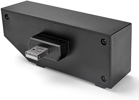 TNP Адаптер USB хъб, Xbox One (черен) - Високоскоростен удължителен кабел USB-хъб с 4 Порта, Жак Зарядно устройство, Сплитер