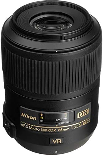 Обектив Nikon 85mm f/3.5 G ED AF-S DX Micro NIKKOR VR-II, Комплект с комплект филтри ProOptic 52mm, Калъф за обектив, Препарат