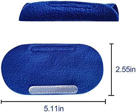 8 Опаковки покривала за ремъците шапки CPAP, универсални и повторното използване на покривала за ремъците CPAP, намаляват червени следи и дразнене на кожата. (Синьо)