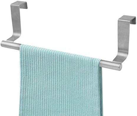 Закачалка за кърпи над вратата 9 Закачалка за съдове Титуляр за кухненски кърпи от неръждаема стомана с максимален товар