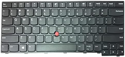 Замяна Клавиатура за лаптоп Thinkpad E470 E475, Съвместима с 01AX000 01AX010