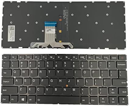 Замяна Клавиатура на лаптоп САЩ с Клавиатура с подсветка за Lenovo IdeaPad 710S-13IKB 710S-13ISK Air 13 Pro Клавиатура