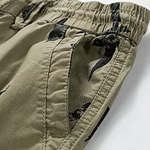 MIASHUI Мъжки Спортни Панталони за Мъже на Улицата всеки ден С Еластичен Ластик На Талията за Свободно Намаляване