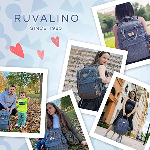 Раница-чанта за памперси RUVALINO New Mom Must-Haves и Комплект за Носене молокоотсоса