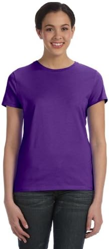 Женска тениска Hanes Nano-T Лилав цвят