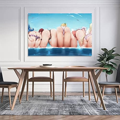 Цензурированный Аниме Плакат със сексуалната момиче (Потребителски порно-Постери, Плакати с Киской, Плакат с цици, Плакат с голи