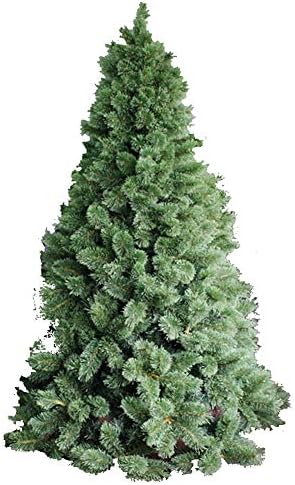 Изкуствена Коледна елха DLPY 6 фута на шарнирных Метални Крака, Украсени с Естествени алпийски Дървета Екологично Чисти Сгъваеми Празнични украси Без светлина -Зеле?