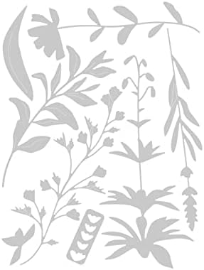 Комплект печати Sizzix Thinlits, 8 Опаковки Пролетта стъбла от Оливия Роуз, Многоцветен
