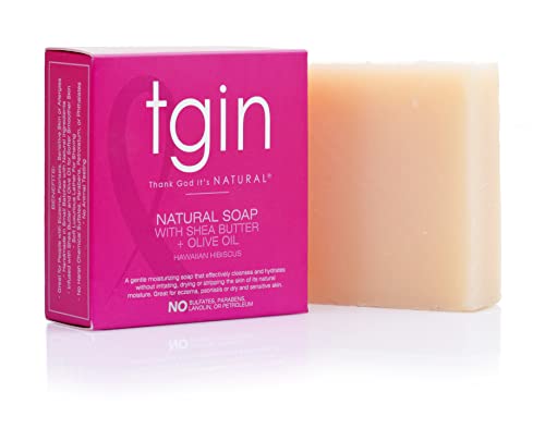 Естественият сапун със зехтин tgin - Хавайски Hibiscus - 4 грама. Шоколад с масло от шеа и Маслиновото масло - Подхранва кожата - При алергии, Екзема, псориазис, Акне - 4 Грама