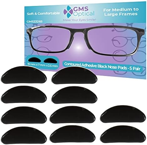 XOXO Optical® 2,5 мм Мини Лепило Контур меки силиконови носа облицовка с суперклейкой основа за очила, слънчеви