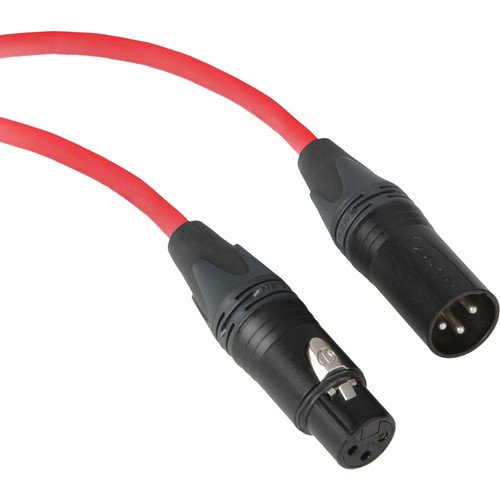 Микрофон кабел Kopul Premium Performance 3000 Series XLR M - XLR F - 50' (15,2 м), червен