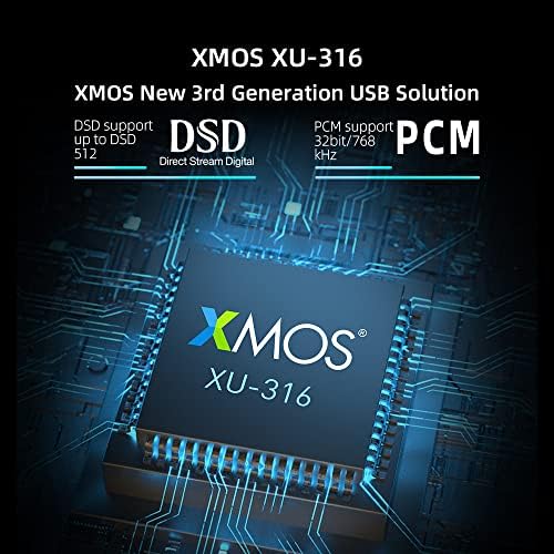 S. M. S. L D400ES Bluetooth, HiFi Fever MQA Балансиран декодер кпр Pure, чип ES9039MPRO, USB /Оптичен/коаксиален,
