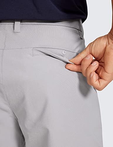 Удобни мъжки къси панталони за голф CRZ YOGA за целия ден - Стрейчевые Леки Ежедневни работни панталони с плоска