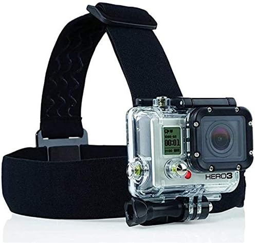 Комбиниран комплект аксесоари за екшън камери Navitech 8 в 1 със син калъф - Съвместим с екшън камера Garsent 4K