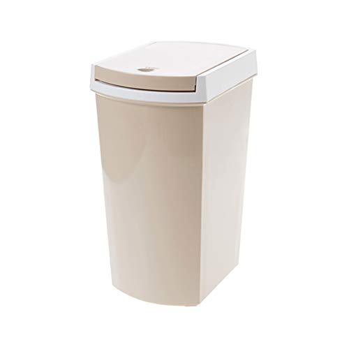 Кофи за боклук за помещения NEOCHY Лесно и трайно кофа за Боклук Кошче за отпадъци, Ръчно, с капак, Спестява място