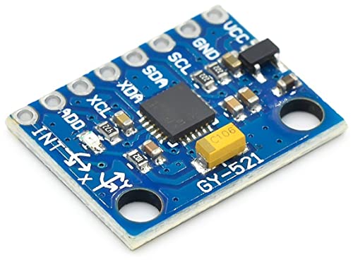 WWZMDiB 3шт GY-521 MPU6050 6-Ос модул сензор (3-Ос Жироскоп + 3-Осово ускорение) Прехвърляне на IIC/I2C за Arduino