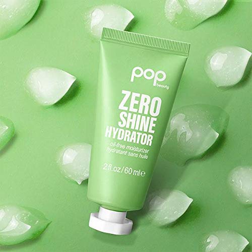 POPBEAUTY Zero Shine Hydrator | Овлажнител без масла | Екстракт от плодовете на кактуса и серамиди за Успокояване на кожата
