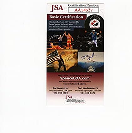 Плакат на Света Богородица 16x25 с Подпис и Автограф Истински JSA COA