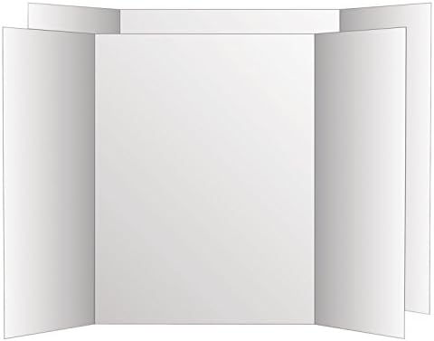 Двупластова бяла дъска за плакати Eco Brites 26790, 36 X 48, бяла, 6 бр/кашон