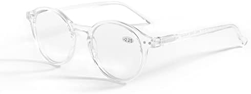 ЗЕНОТТИЧЕСКИЕ Кръгли Очила За четене Със Синя Светлина, Блокирующим Увеличение 1,5 + Детски Очила със Синя Светлина, Блокер