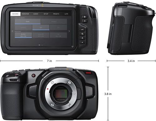 Имат кинокамера Blackmagic Design 4K с начален комплект аксесоари – включва: карта памет SanDisk Extreme 128