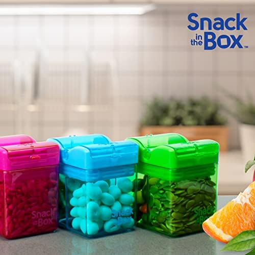 Precidio Design Snack in the Box НОВ Екологично Чист контейнер за многократна употреба за леки закуски, удобни