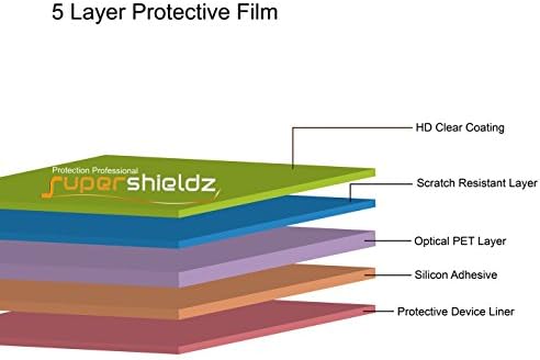 (6 опаковки) Защитно фолио Supershieldz, предназначена за LG Zone 4 (Verizon), с прозрачен екран с висока разделителна способност