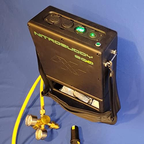 Система за тестване на азот под налягане с дистанционно управление за тестване на системи ОВКВ