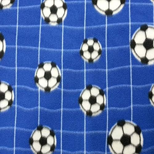 Pico Textiles Royal Blue Руното Плат за футболни топки - 4 Ярд/Мультиколлекция - Стил на# PT617