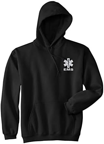 Облекло за Умни Хора EMS С Качулка, Мека Кърпа Със Светлоотразителен Логото, Спешна Медицинска Помощ, оказване на Първа Помощ