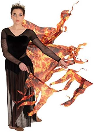 Жена Танцово рокля с дълъг ръкав в Обертке за тяло (P1237) -Черен -L