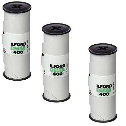 Опаковка от 3-те филми Ilford Delta 400 Professional за черно-бял печат, 120 (6 см), ISO 400 (1780668)