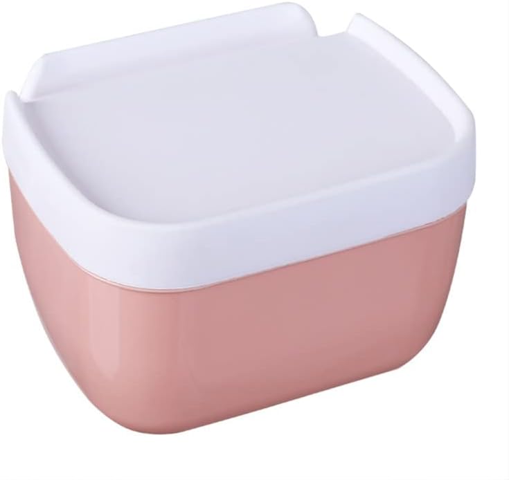 LAGOOS Държач за тоалетна хартия Скоростна Водоустойчив Рафтове За съхранение на Тоалетна хартия, хартиени Кърпи за ръце Кухня, Баня и Кутия за съхранение (Розов цвят)