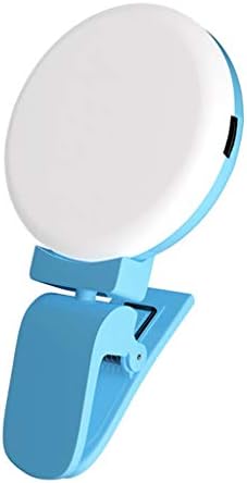 EODNSOFN Въртящ се на 360 ° Студено на Топло 3 Прехвърляне на Затемняющий Заполняющий светлина мобилен телефон 10 ламповых топки led лампа за Селфи, лампа за снимане (Цвят: с