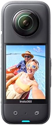 Insta360 X3 - Водоустойчива екшън камера 360 с датчици 1/2 48 Mp, видео 5,7 ДО HDR снимка 72 Mp, однообъектив 4 Към стабилизация, сензорен екран 2,29 , редактиране с помощта на изкустве?