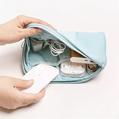 LIRUXUN Кутия За Съхранение на Зареждане на мобилен телефон Косметичка Кабелна Чанта за Преносим Дигитален