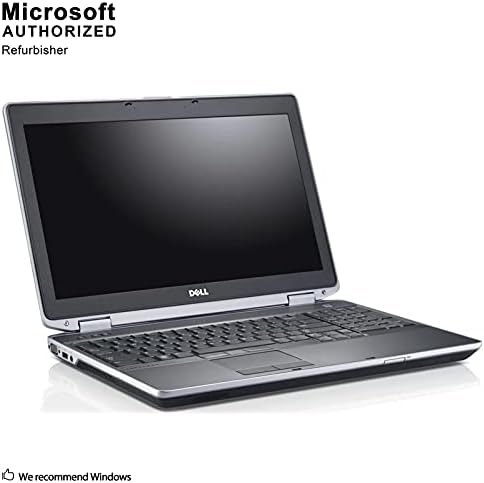Лаптоп Dell Latitude E6530 15,6 инча с процесор Intel Core I7-3520M до 3,6 G, DVD, 8G RAM, 240 G SSD, USB 3.0, VGA, HDMI, 64-битова версия на Win 10 Pro, поддръжка на множество езици Английски /испански (обновена)