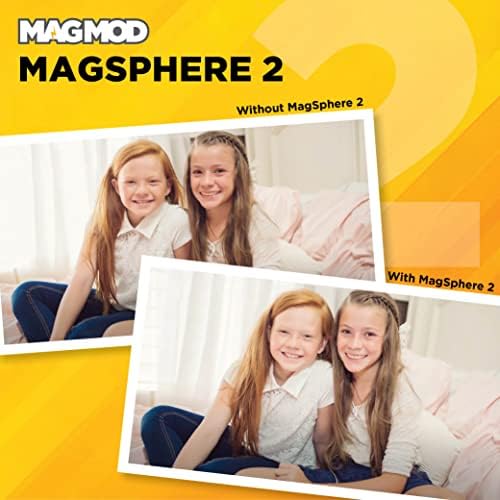 Лещи флаш MagSphere 2 от MagMod | Модификатор на светкавица за снимки | Определяне на магнитното рассеивателя светлина